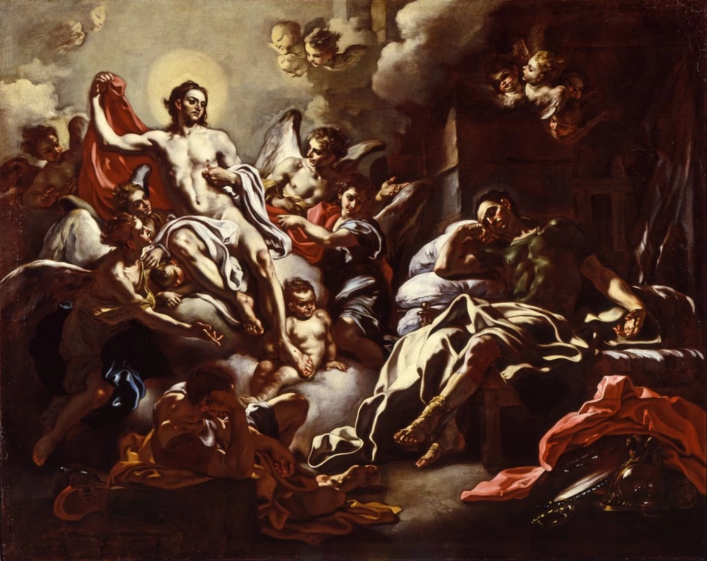 Cristo appare in sogno a San Martino - North Carolina Museum of Art, Raleigh
